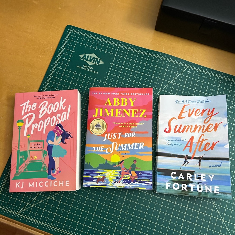 Three Great Summer Reads Books